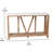 Adharsh 52'' Marble Top Console Table-860598046