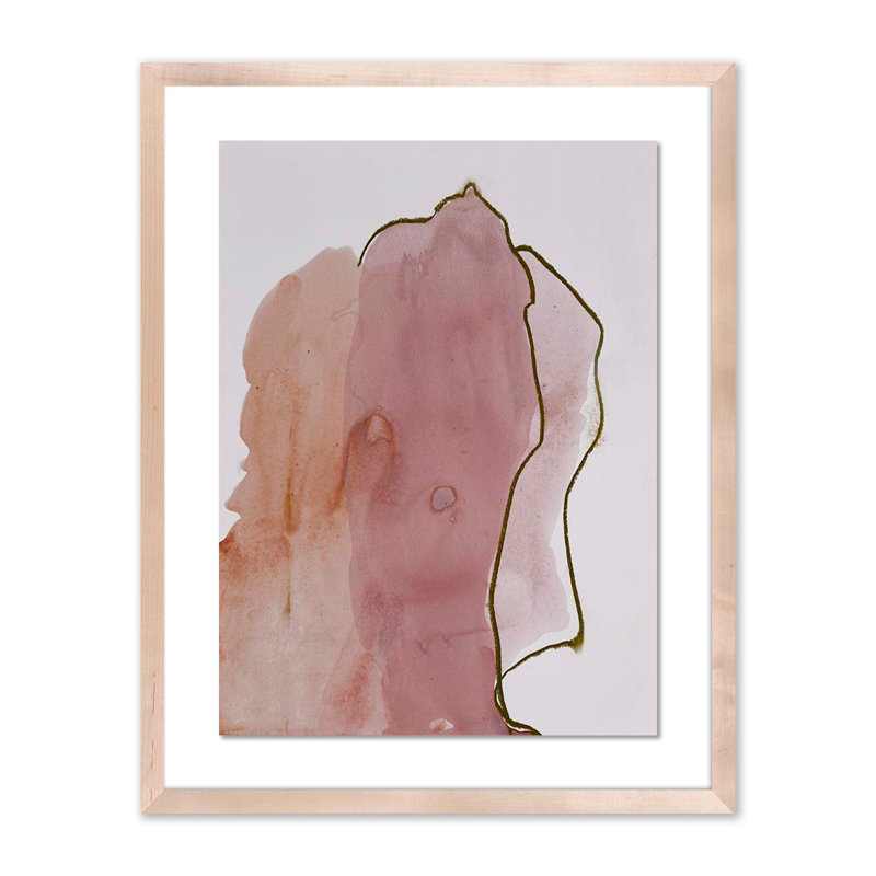 Abstract Desert II Painting by Kim Whiteside, Natural, 24" H x 19" W x 1.5" D