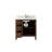 36'' Single Bathroom Vanity with Marble Top