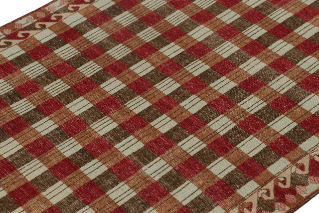 Homage Hand Knotted Wool Geometric Area Rug, Rectangle 10' x 14'