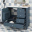 Meuble-lavabo 36 po avec lavabo, 3 tiroirs et une porte avec supports de rangement