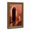 Art mural sur toile Futuristic Bronze Archway And Curved Path-133557056