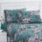Flora 300 Thread Count Floral 100% Cotton Sheet Set-233252520