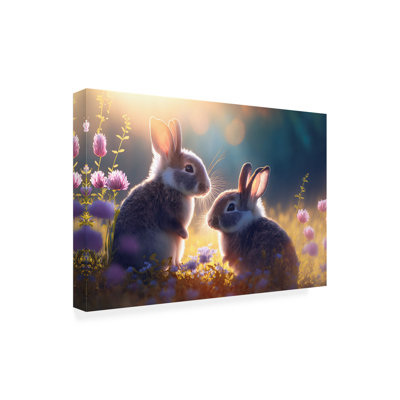 Animaux, animaux des bois 22 sur toile