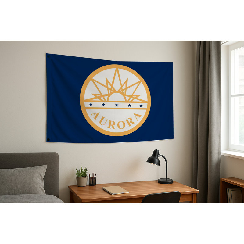 Aurora City Flag — Flag
