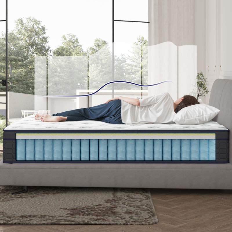 Matelas hybride Bedstory, Très grand lit, 12"