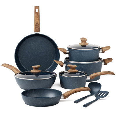 12 - Piece Non-Stick Aluminum Cookware Set