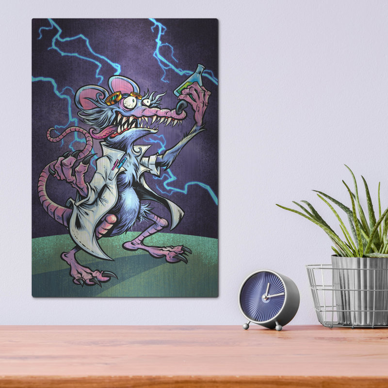 «Lab Rat Vapor Lab Mascot» par Flyland Designs, H 16 po x l 12 po
