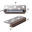 Marchepied intégré en aluminium noir mat à basse tension