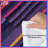 Purple Pink Orange Lines Comforter-126342538
