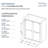 Transolid Eden 56-60 in. semi-frameless bypass sliding shower door, 3/8 in. low iron glass-69322882