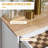 Kitchen Tilt Out Trash Bin Cabinet (White)