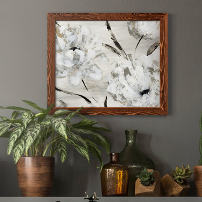 " Misty Morning Blooms " Painting Print
