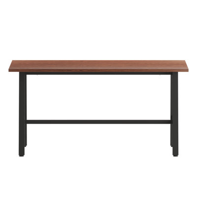 Corbin Rectangle Commercial Conference Table with Laminate Top and A-Frame Base by 17 Stories