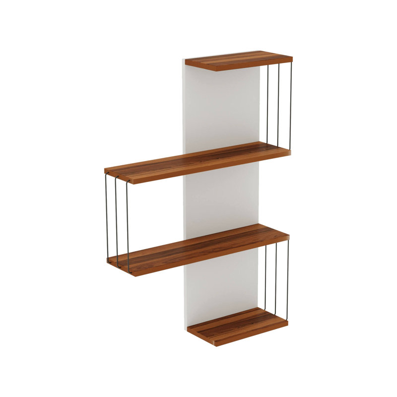Cerina Bracket Shelf, Oak/White