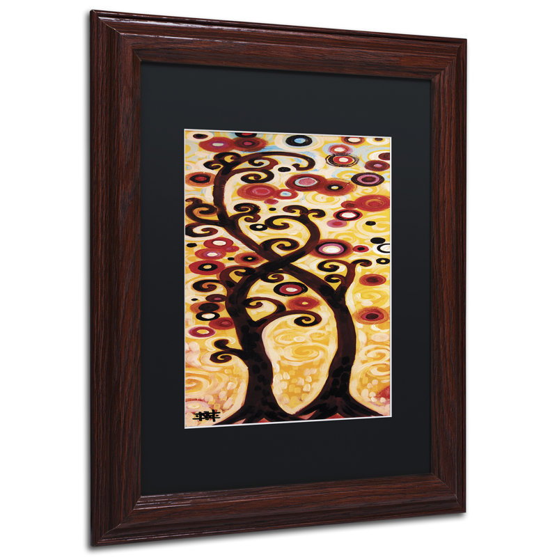 « 012 », reproduction d’art encadrée, Noir, H 14 po x l 11 po x P 0,5 po