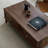 Black walnut solid wood end table