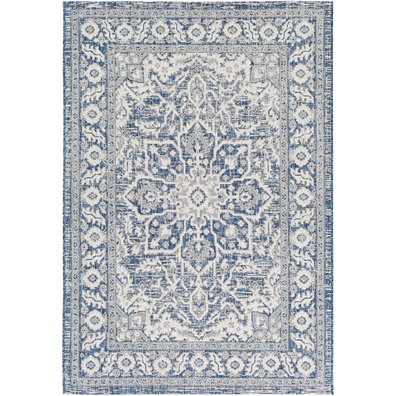 Tapis intérieur / extérieur Summey Southwestern, Rectangle 4 pi 3 po x 5 pi 11 po