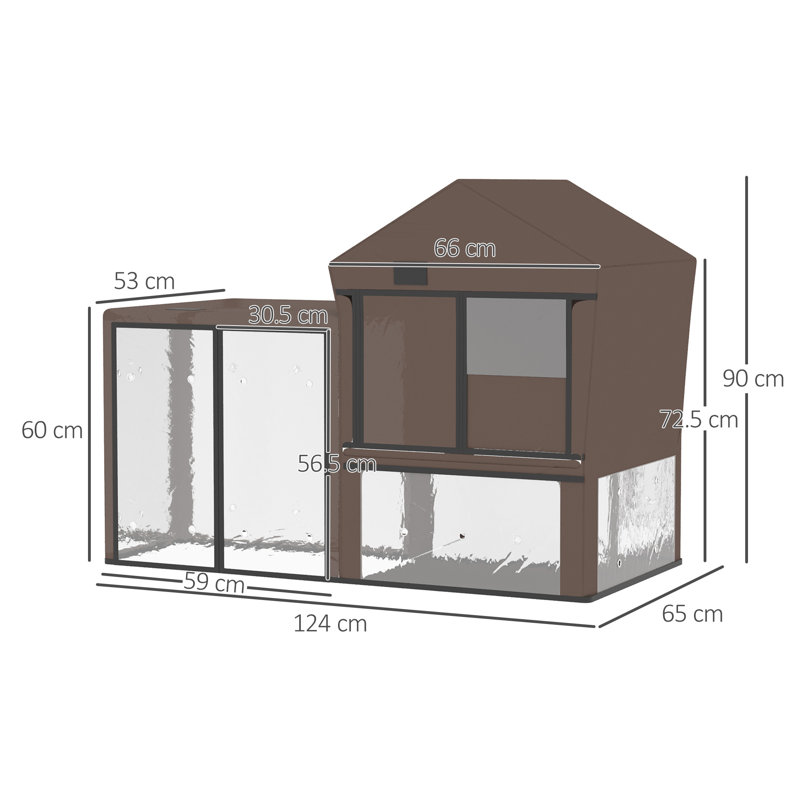 Weather Resistant Rabbit Cage Accessory