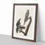 Hawk Owls by John Audubon - Picture Frame Painting Print-55579927-55579928