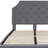 Aluino Arched Button Tufted Upholstered Platform Bed Frame - No Box Spring Required-395099097-395099103