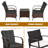 2 - Person Patio Conversation Set with Cushions-1575661270