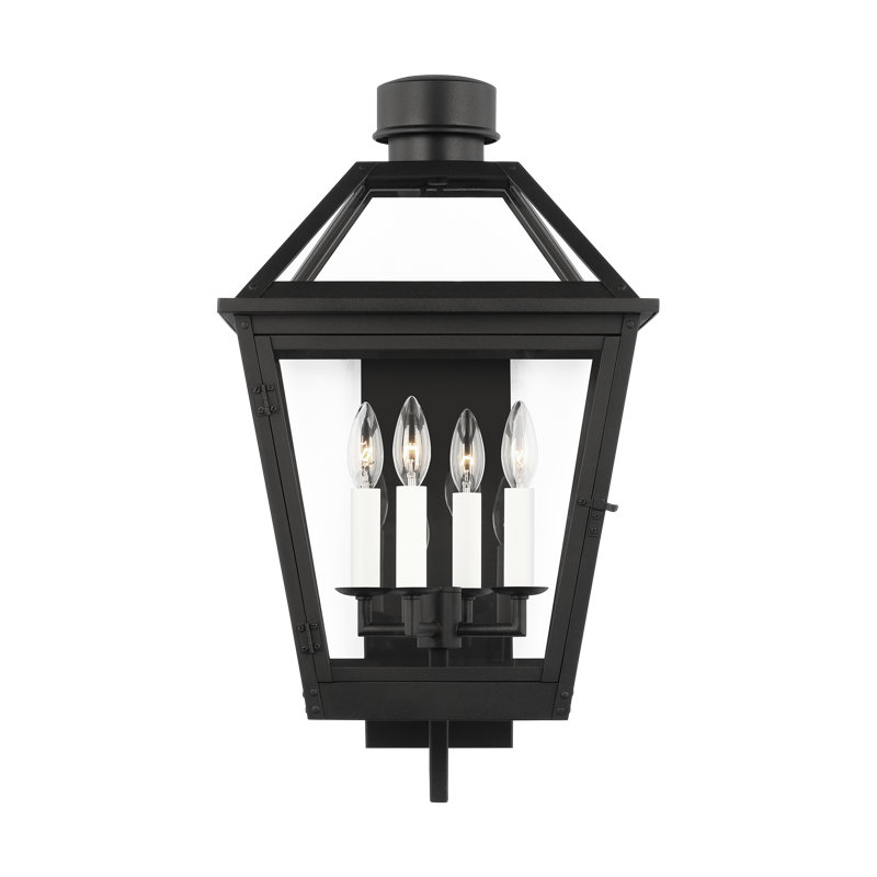 Lumière murale, Noir texturé, H 24,5 po x l 13,75 po x P 14,5 po