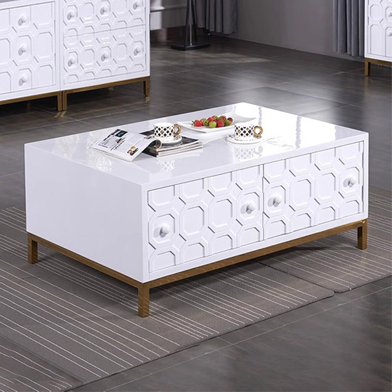A coffee table with quality aesthetics