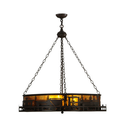 Rustic Lodge 4 - Light Chandelier