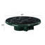 Dessus en marbre, table basse vert foncé