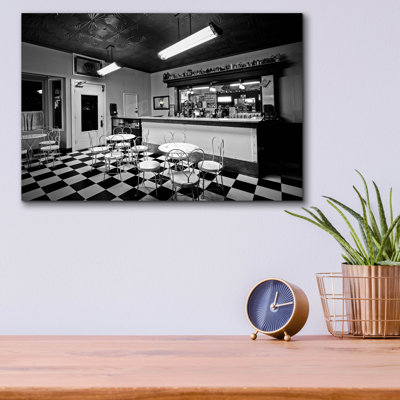  'Soda Parlour' by Decent Exposures Acrylic Glass Wall Art, 16" x 12"