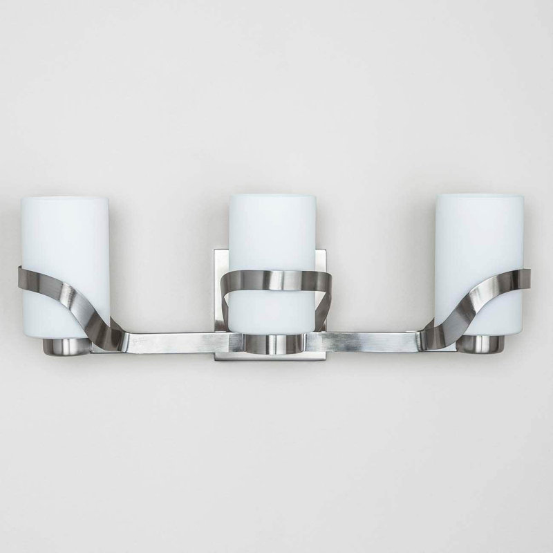 Watchtower Armed Sconce, Brushed Nickel