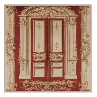 Machine Washable French Brown Area Rug