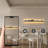 1 - Light 47.24" LED Dimmable Modern Flush Mounted Wall Sconce