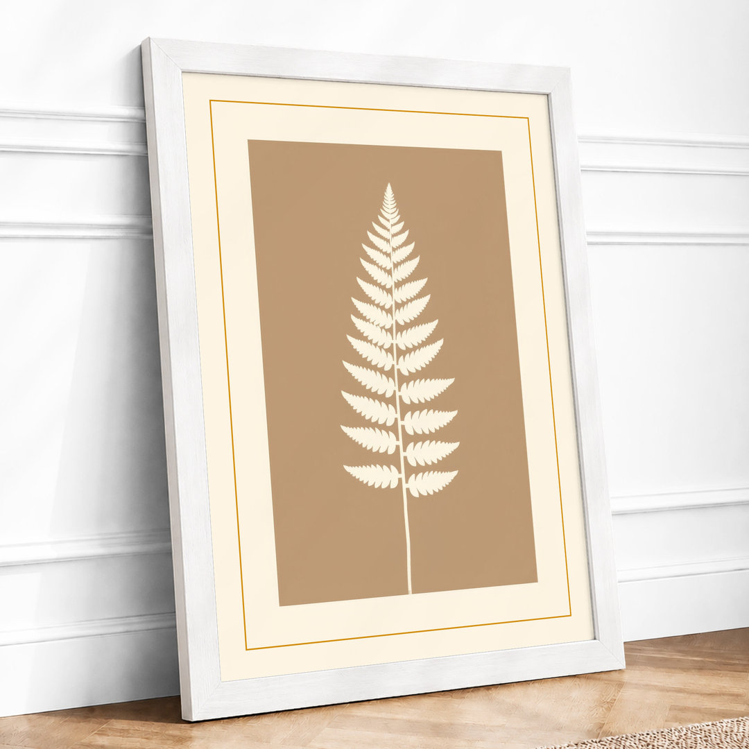 Fern Frond Botanical - Framed Print