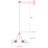 Aira 5 - Light Aluminium Dimmable Wagon Wheel Chandelier