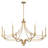 Preserve 8-Light Chandelier in Warm Brass-523781807