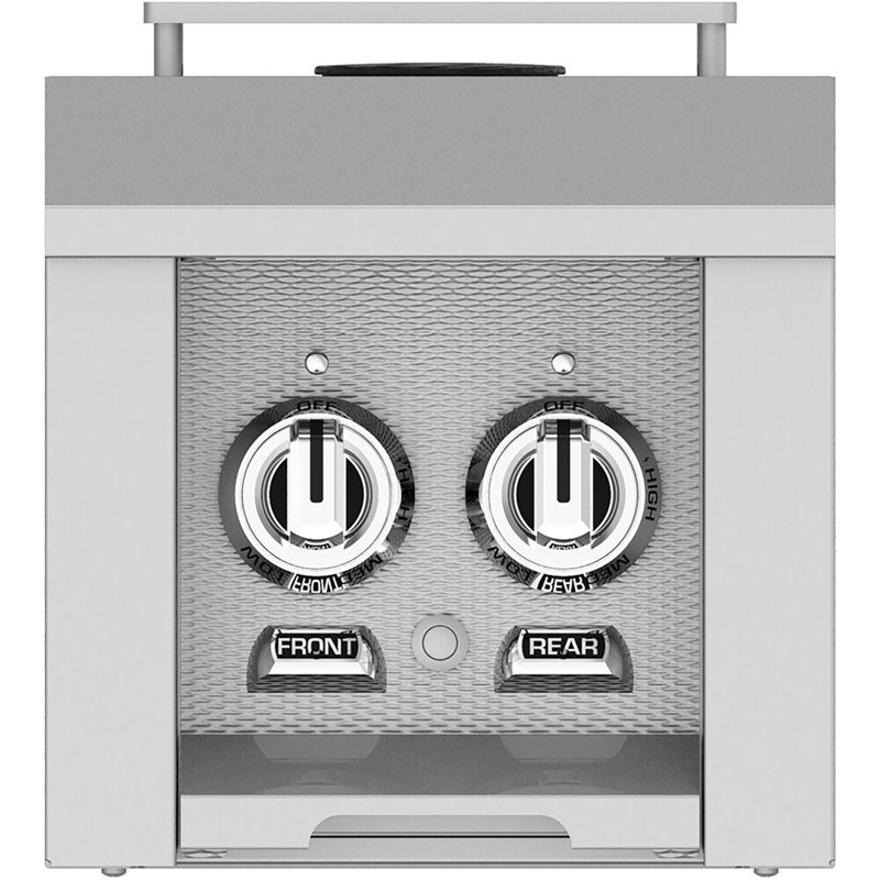 Double Side Burner 30000 Btu Diamond Cut Liquid Propane