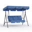 Balancelle 3 places avec support pour jardin, cour et piscine-1216166841-1216166847