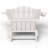 Oversize Foldable Adirondack Chair HDPE Weather-Resistant Firepit Chair With Cup Holder-123039080