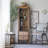 Brown+Black Solid Wood+Iron+Glass Display Cases