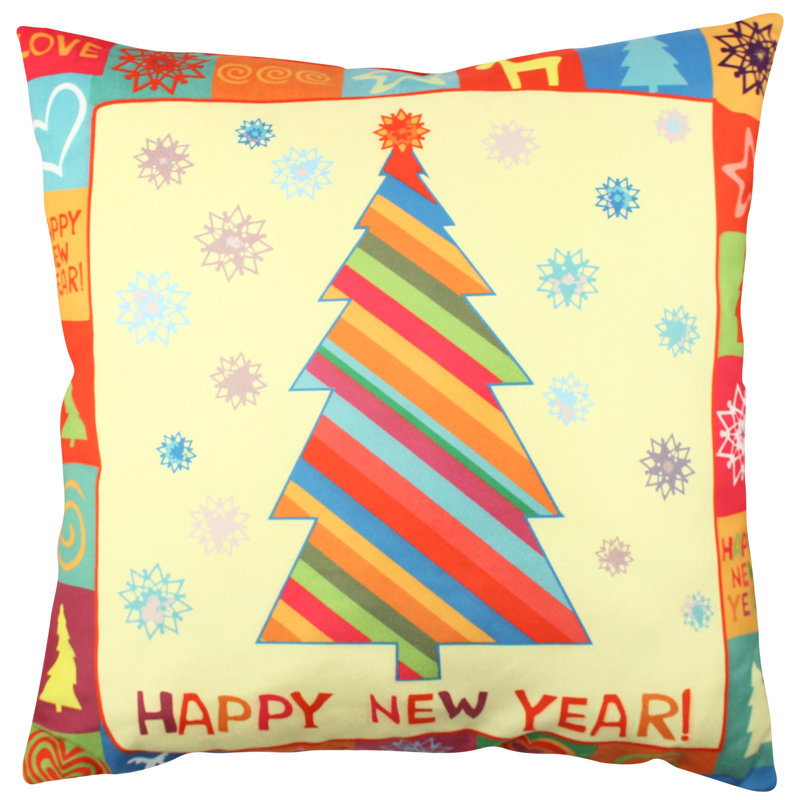 Premium Washable Cushion, 17.0 x 17.0 Inches, 50% Cotton / 50% Polyester, Silicone Filling, Concealed Zip | Soft, Comfortable & Ironable | Perfect for Home Decor, Living Room & Bedroom Accents