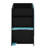 Multifunctional Loft Bed With Study Desk, Ample Storage Shelves & Customizable RGB Illumination-967856568