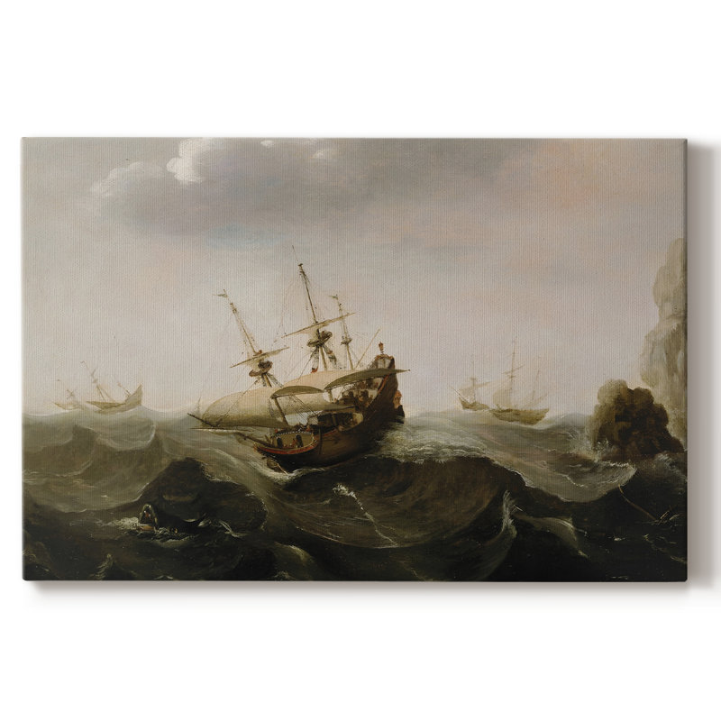 Paysage rétro - CCLXV, H 19 po x l 28 po x P 1,5 po, Toile tendue