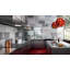 Pergamino 23.38" x 23.38" Decorated Glass Tile