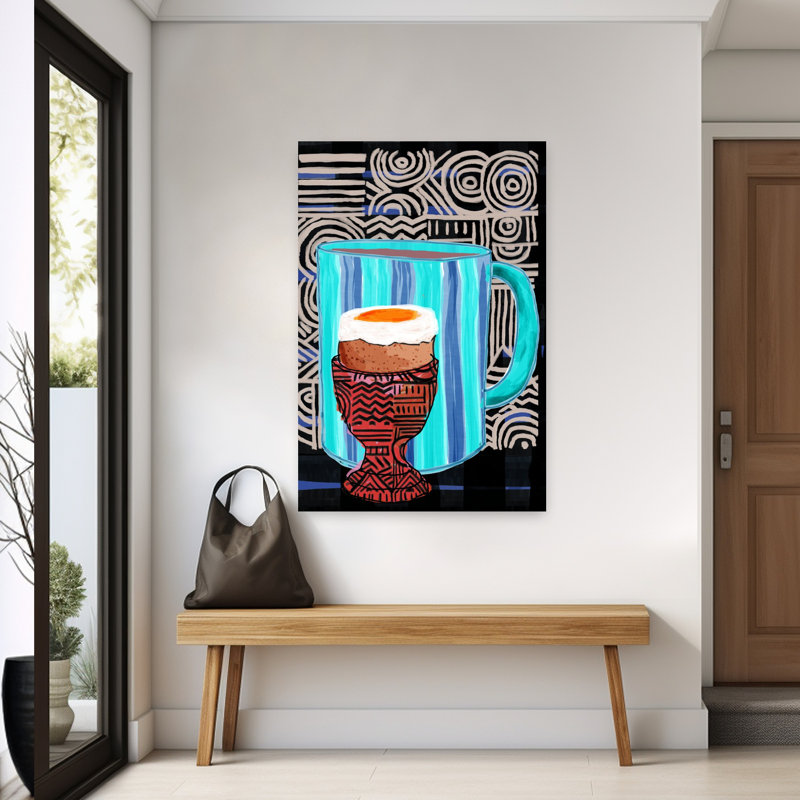 Art contemporain contemporain abstrait, H 60 po x l 40 po