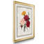 Botanical Bouquet Carnations - Reproduction d'art graphique sur papier encadré-1614747527-1614747526