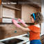 Hotte sous un meuble convertible 36 pouces 230CFM en acier inoxydable-130062359