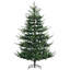 Arbre de Noël artificiel 7,5 pi, arbre de Noël à charnière en pin avec 1218 branches réalistes, base en acier, ouverture automatique, vert-107091386