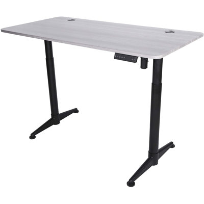 Adjustable Height Iron Desk